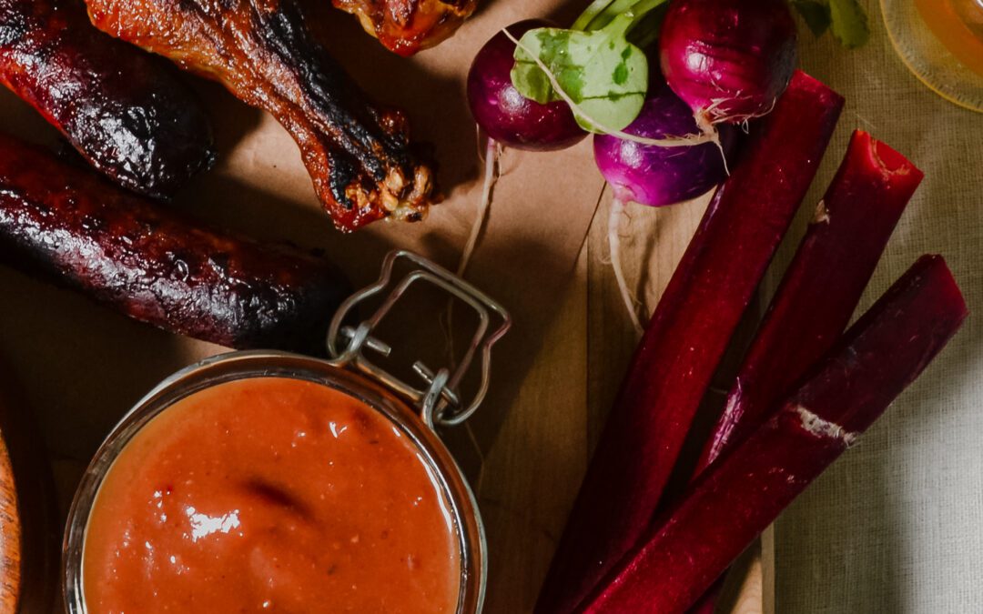 Rhubarb BBQ Sauce