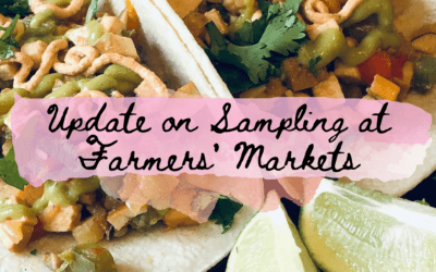 Update on Sampling at Farmers’ Markets