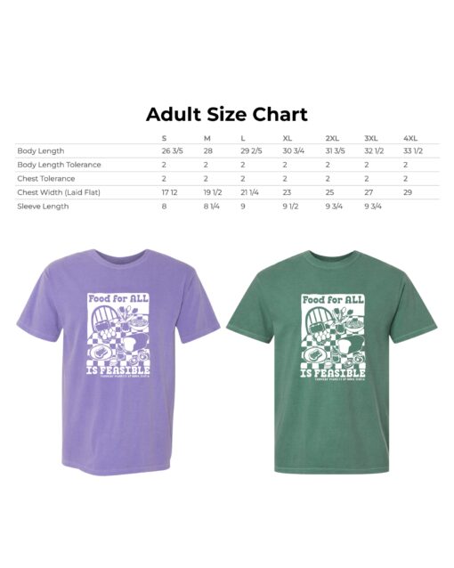 (OPEN SEPT 15) Food For All Is Feasible Shirt Fall Pre-Order - Image 4
