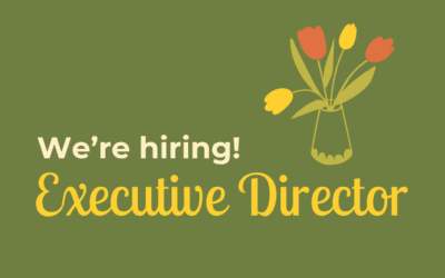 We’re hiring an Executive Director